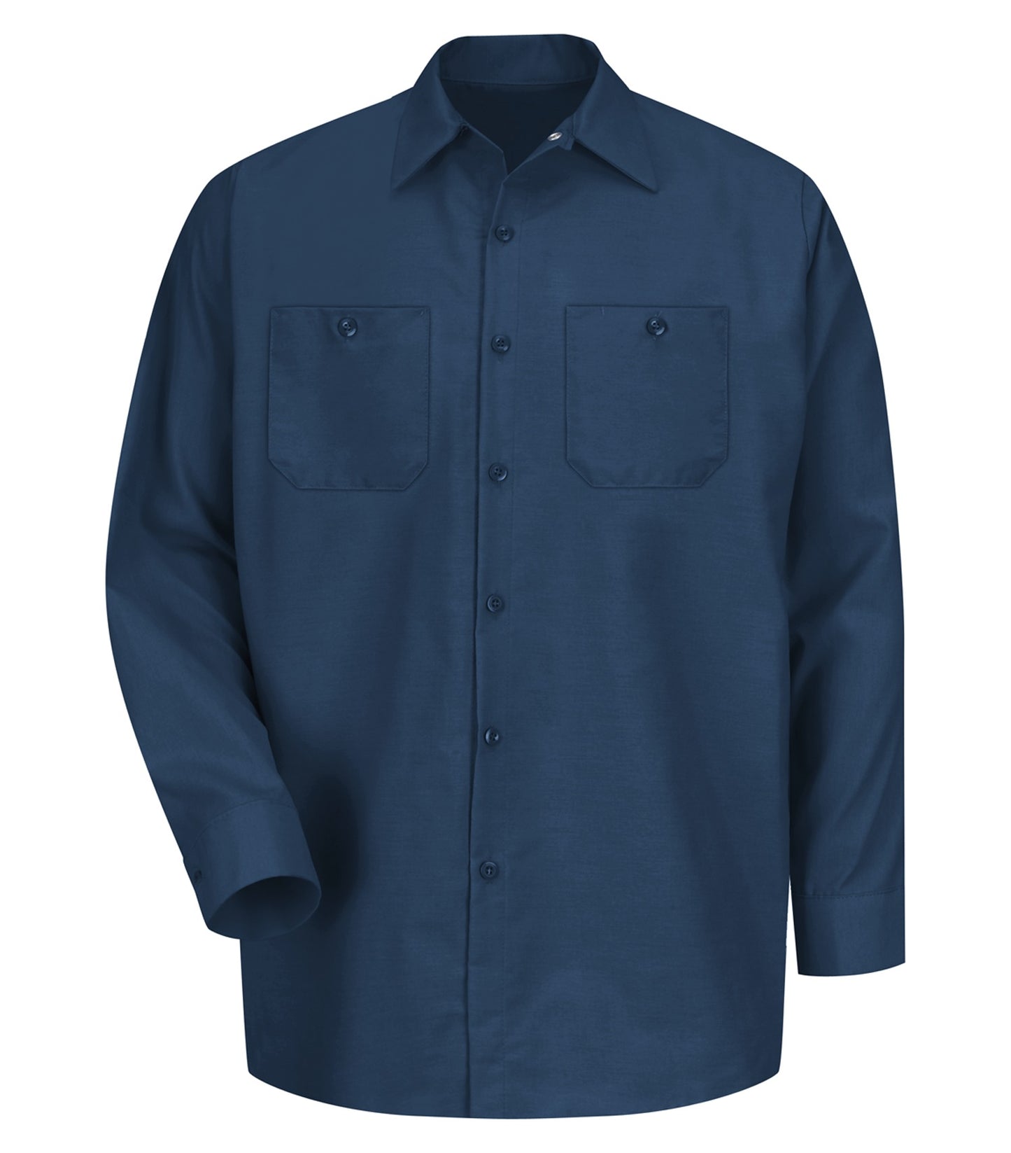 Red Kap INDUSTRIAL LONG SLEEVE WORK SHIRT (SP14) - Navy