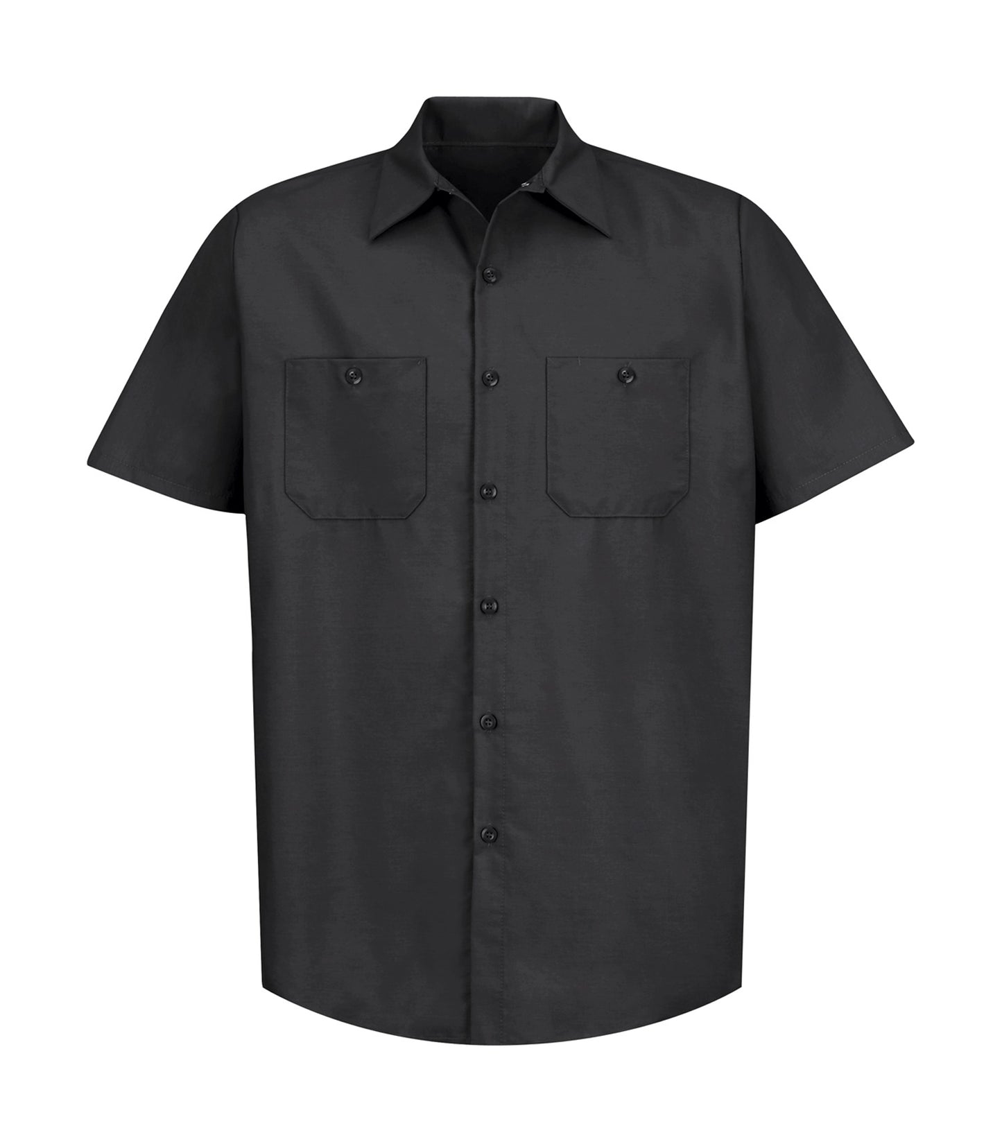 Red Kap INDUSTRIAL SHORT SLEEVE WORK SHIRT (SP24) - Black