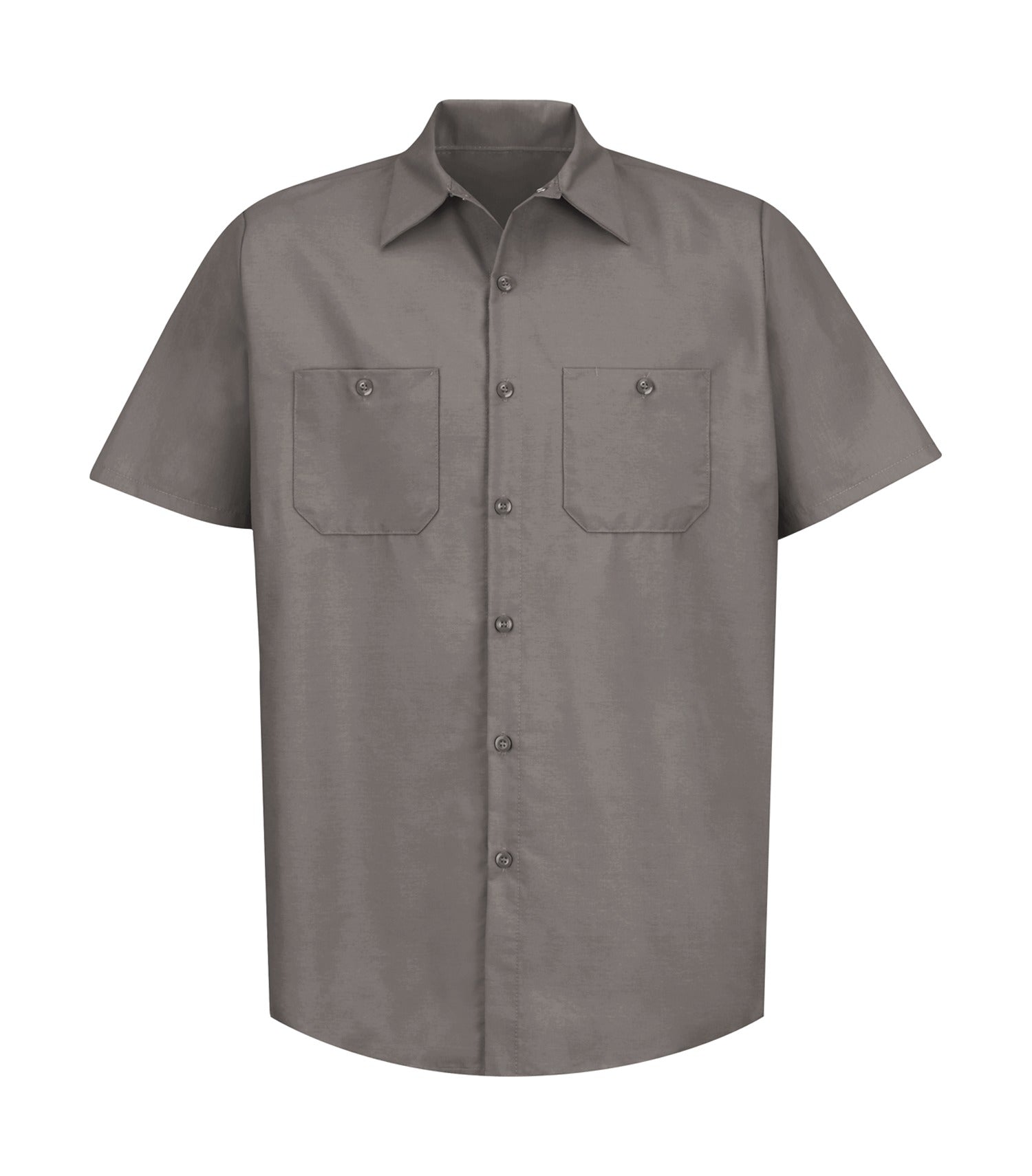 Red Kap INDUSTRIAL SHORT SLEEVE WORK SHIRT (SP24) - Grey