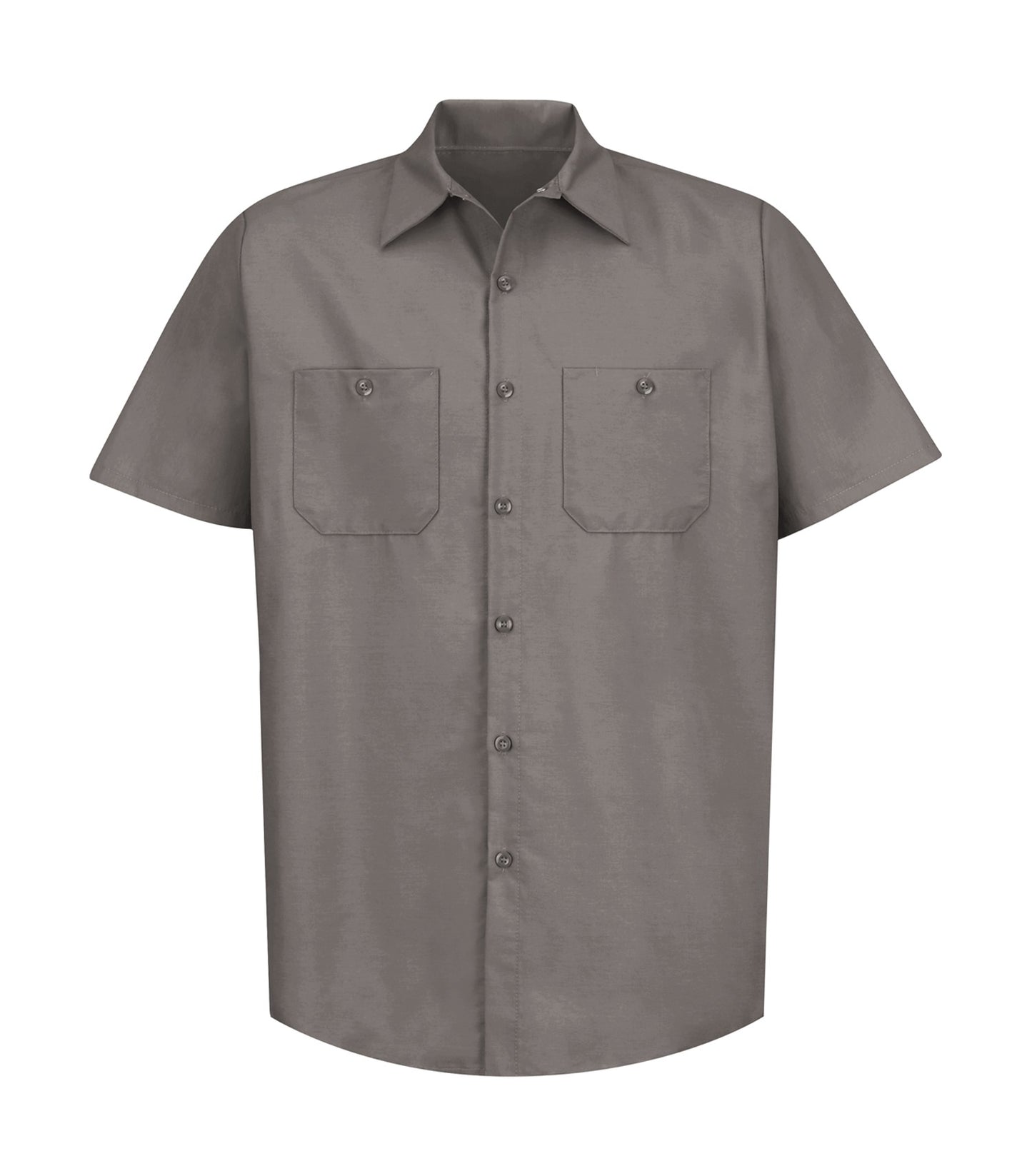 Red Kap INDUSTRIAL SHORT SLEEVE WORK SHIRT (SP24) - Grey