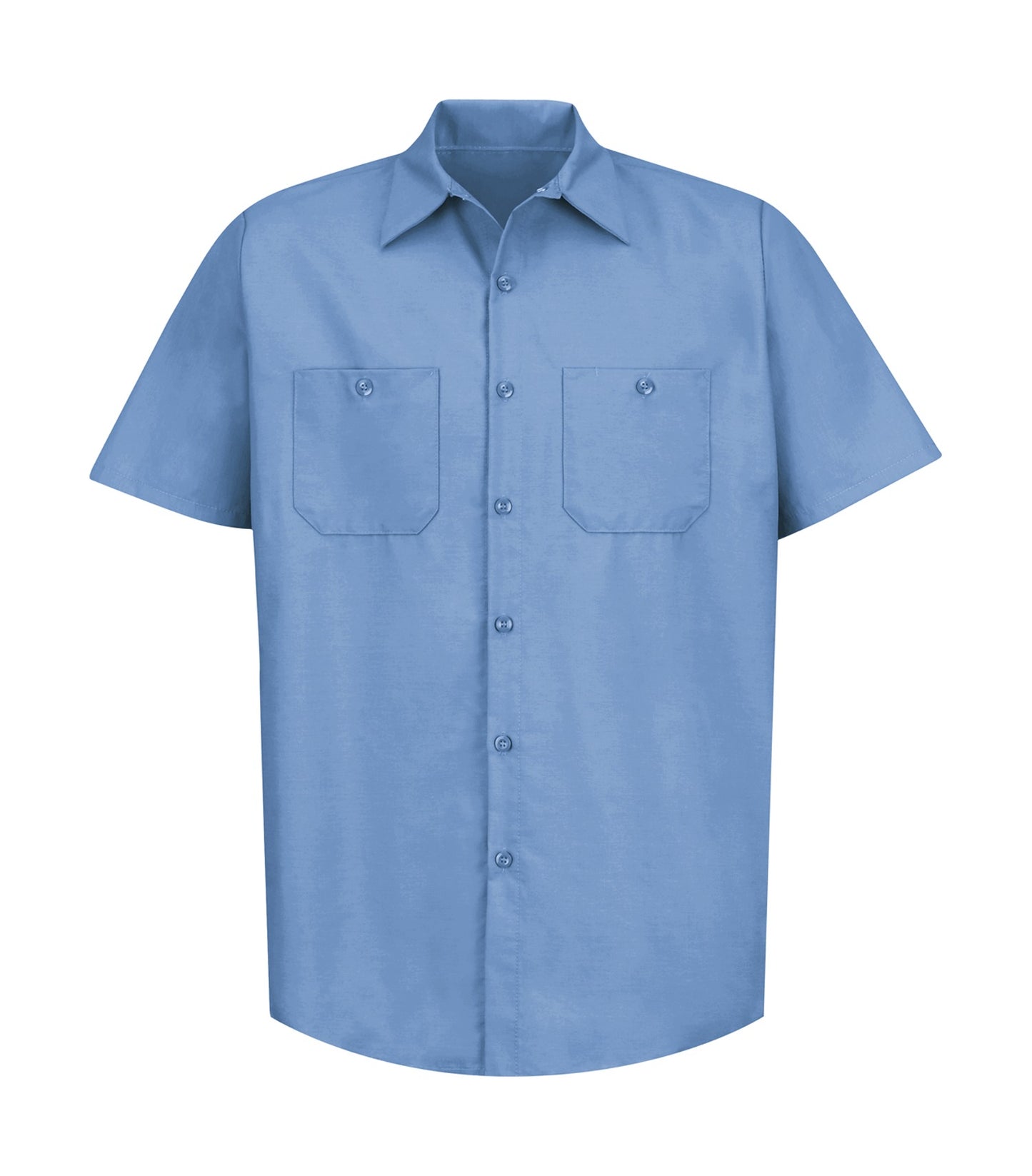 Red Kap INDUSTRIAL SHORT SLEEVE WORK SHIRT (SP24) - Lightblue