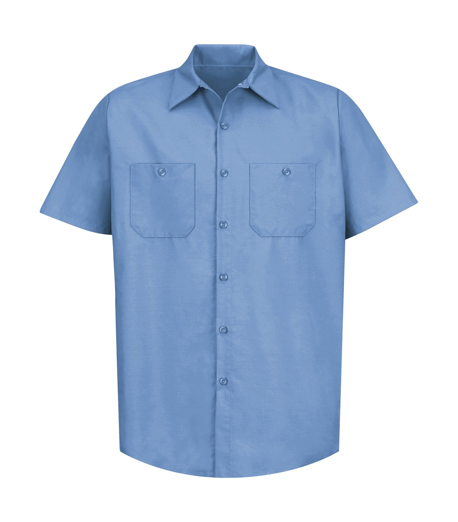 Red Kap INDUSTRIAL SHORT SLEEVE WORK SHIRT (SP24) - Lightblue