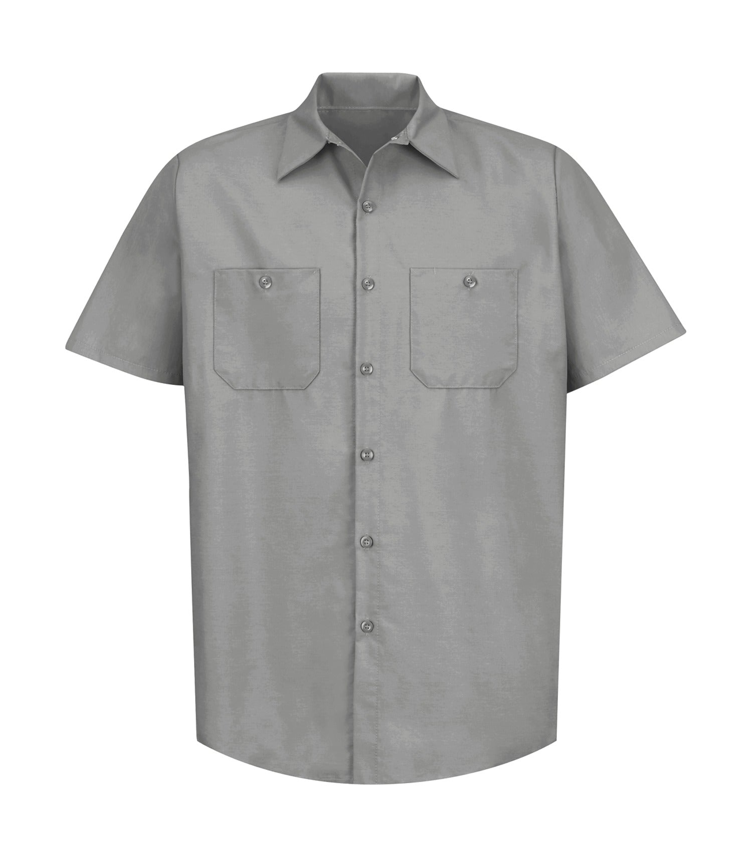 Red Kap INDUSTRIAL SHORT SLEEVE WORK SHIRT (SP24) - Lightgrey