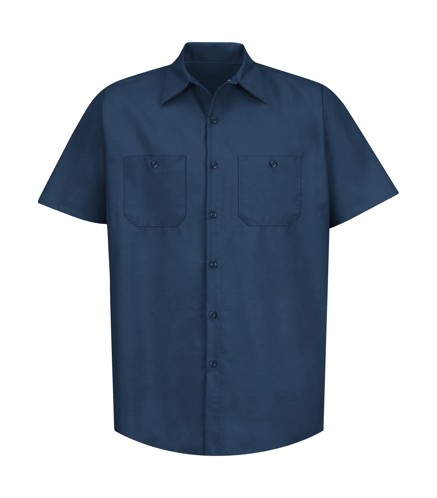 Red Kap INDUSTRIAL SHORT SLEEVE WORK SHIRT (SP24) - Navy