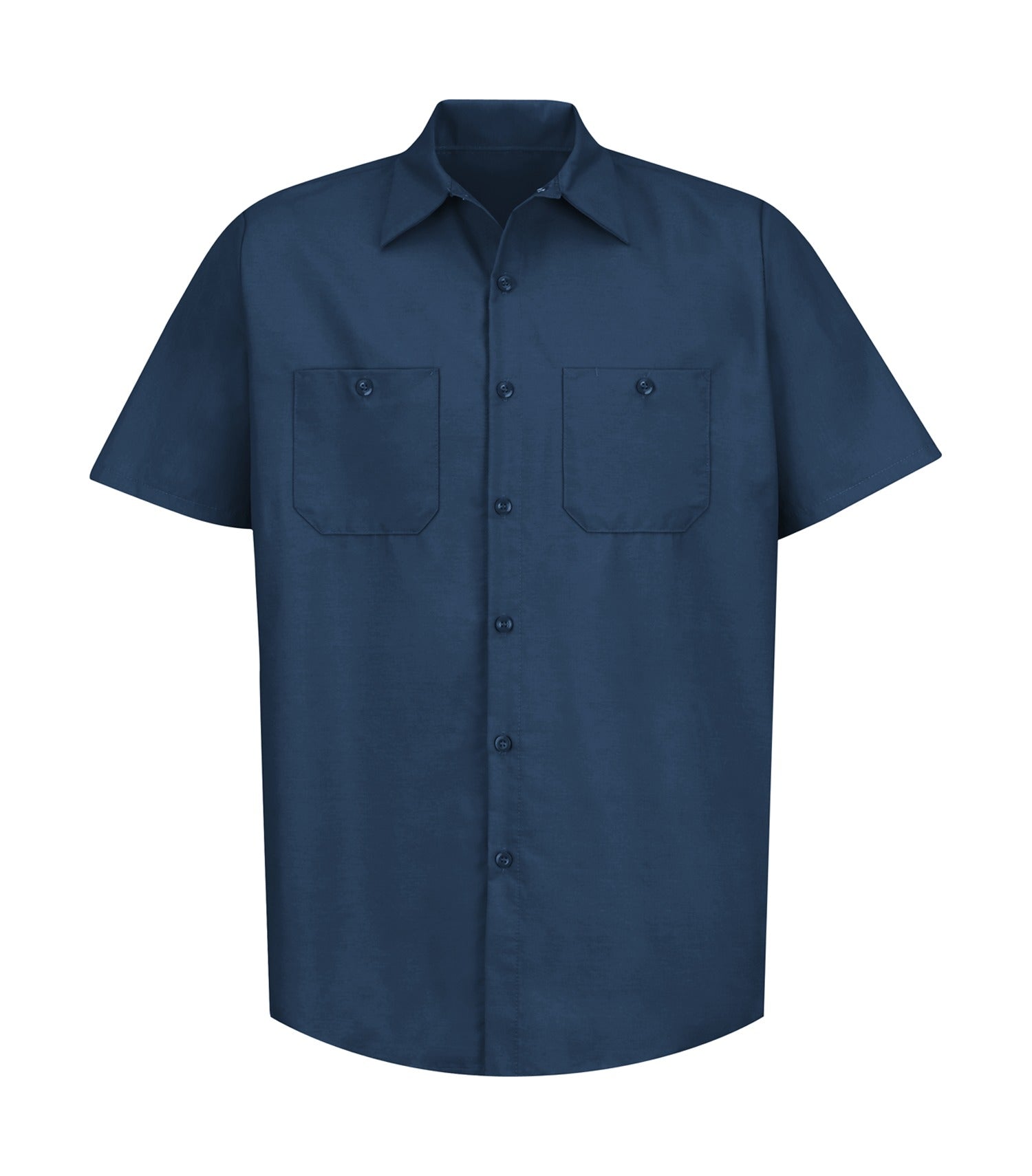 Red Kap INDUSTRIAL SHORT SLEEVE WORK SHIRT (SP24) - Navy
