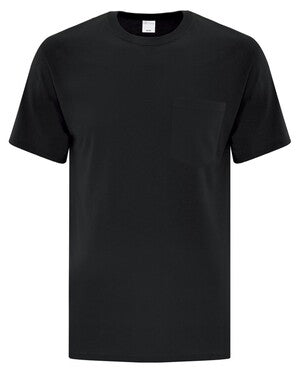 ATC Everyday Cotton Pocket T-Shirt - Black