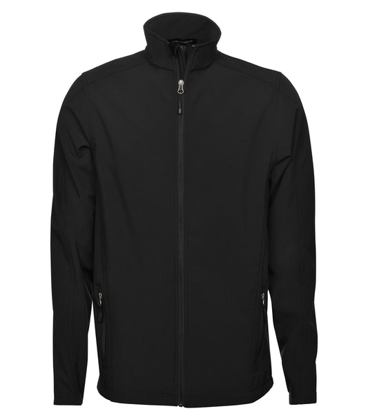 Coal Harbour EVERYDAY WATER REPELLENT SOFT SHELL TALL JACKET (TJ7603) - Black