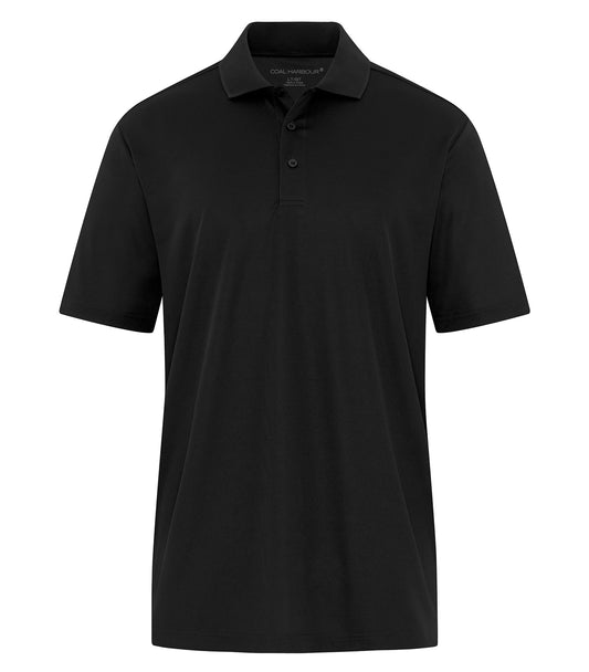 COAL HARBOUR® EVERYDAY SNAG RESISTANT TALL POLO - Black