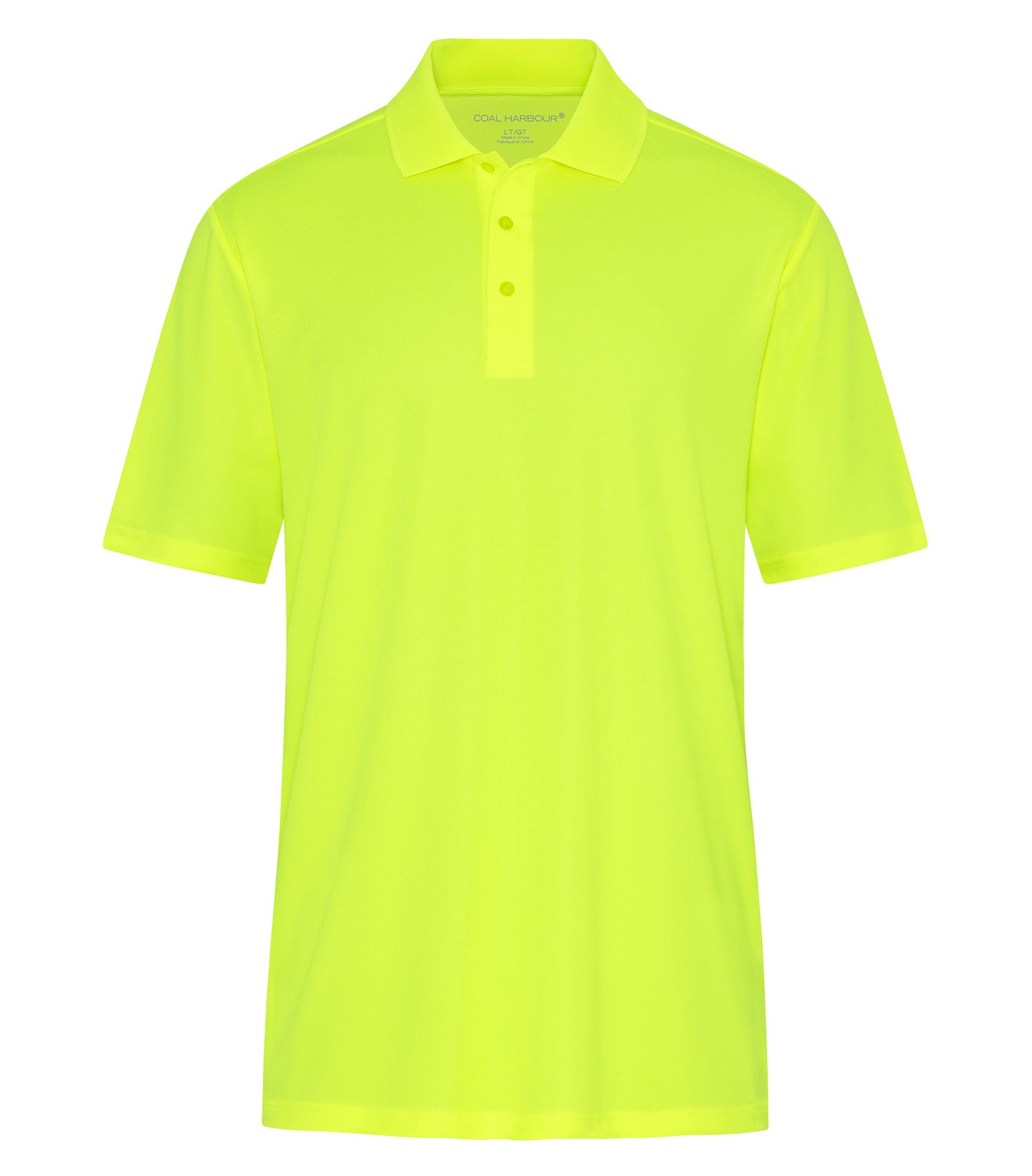 Coal Harbour EVERYDAY SNAG RESISTANT TALL POLO (TS365) - Safety Yellow