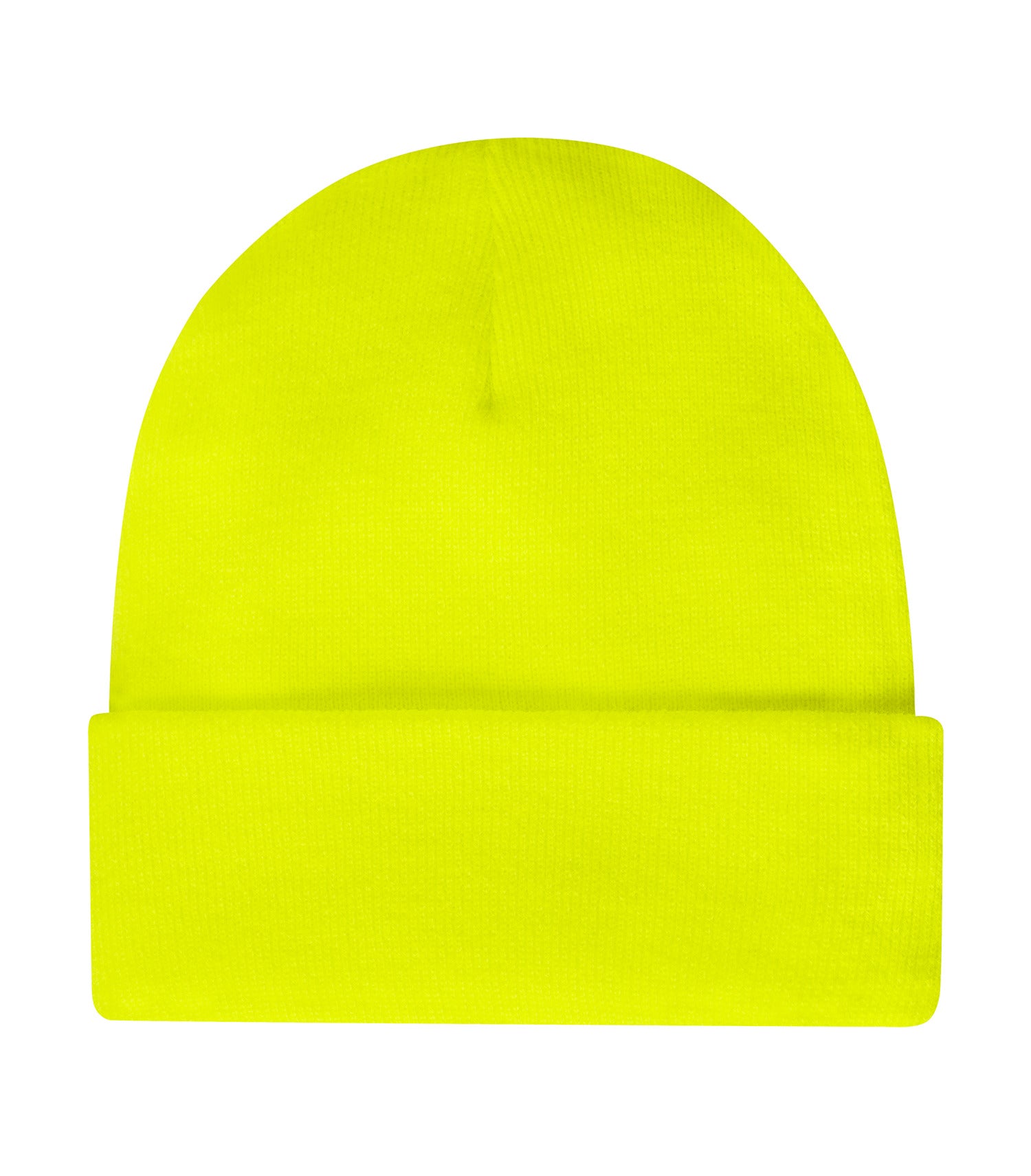 ATC WeRK FLEECE LINED KNIT CUFF BEANIE (WeRK1207) - Safety Yellow
