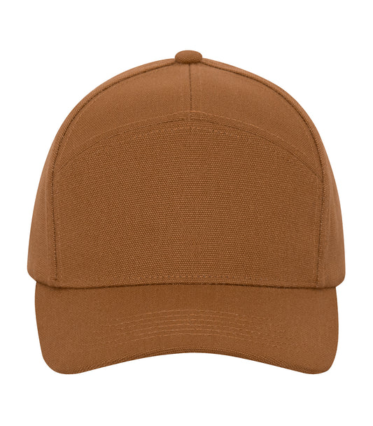 ATC WeRK™ CANVAS 7-PANEL SNAPBACK CAP - Caramel
