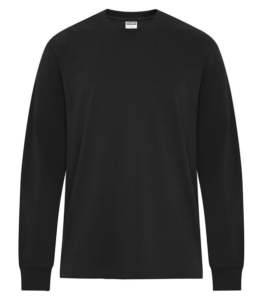 ATC WeRK™ HEAVYWEIGHT RING SPUN COTTON LONG SLEEVE TEE - Black