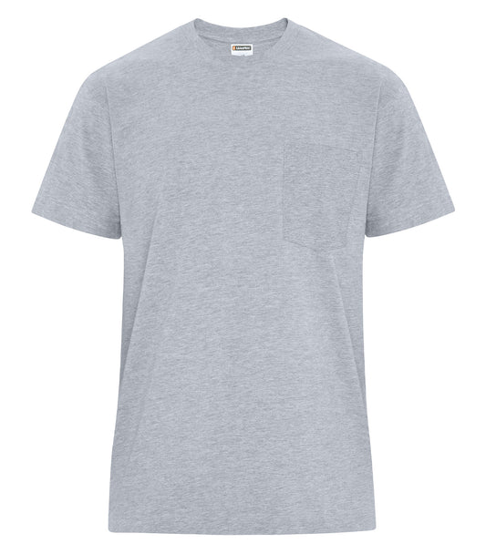 ATC WeRK™ HEAVYWEIGHT RING SPUN COTTON POCKET TEE - Athletic Grey