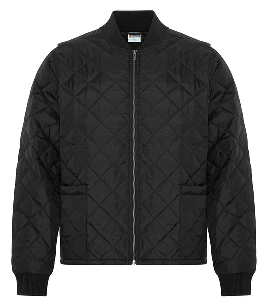 ATC WeRK™ QUILTED FREEZER JACKET - Black
