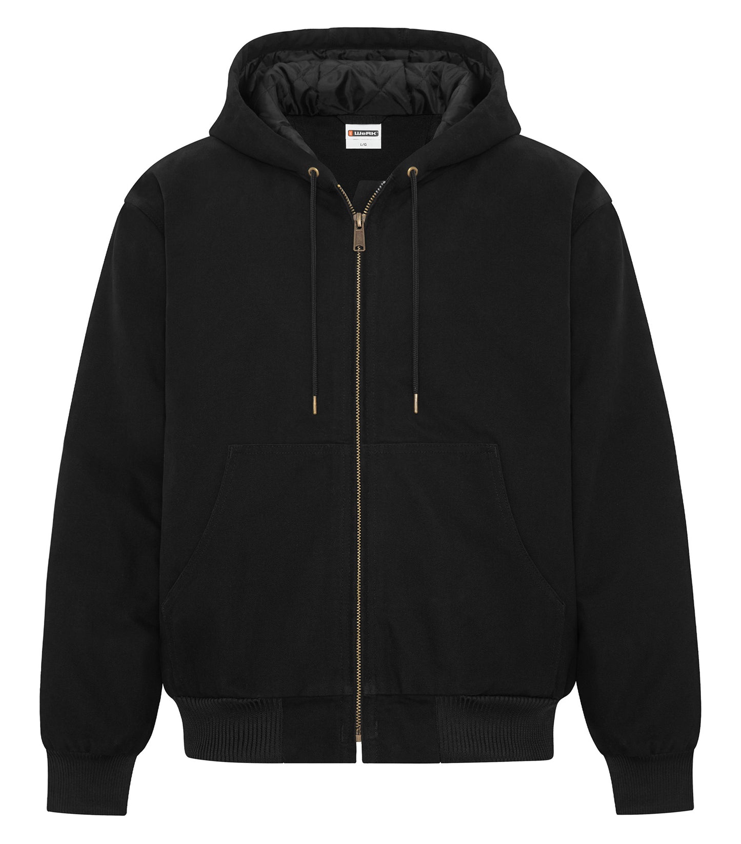 ATC WeRK YUKON HOODED BOMBER JACKET (WeRK7645) - Black