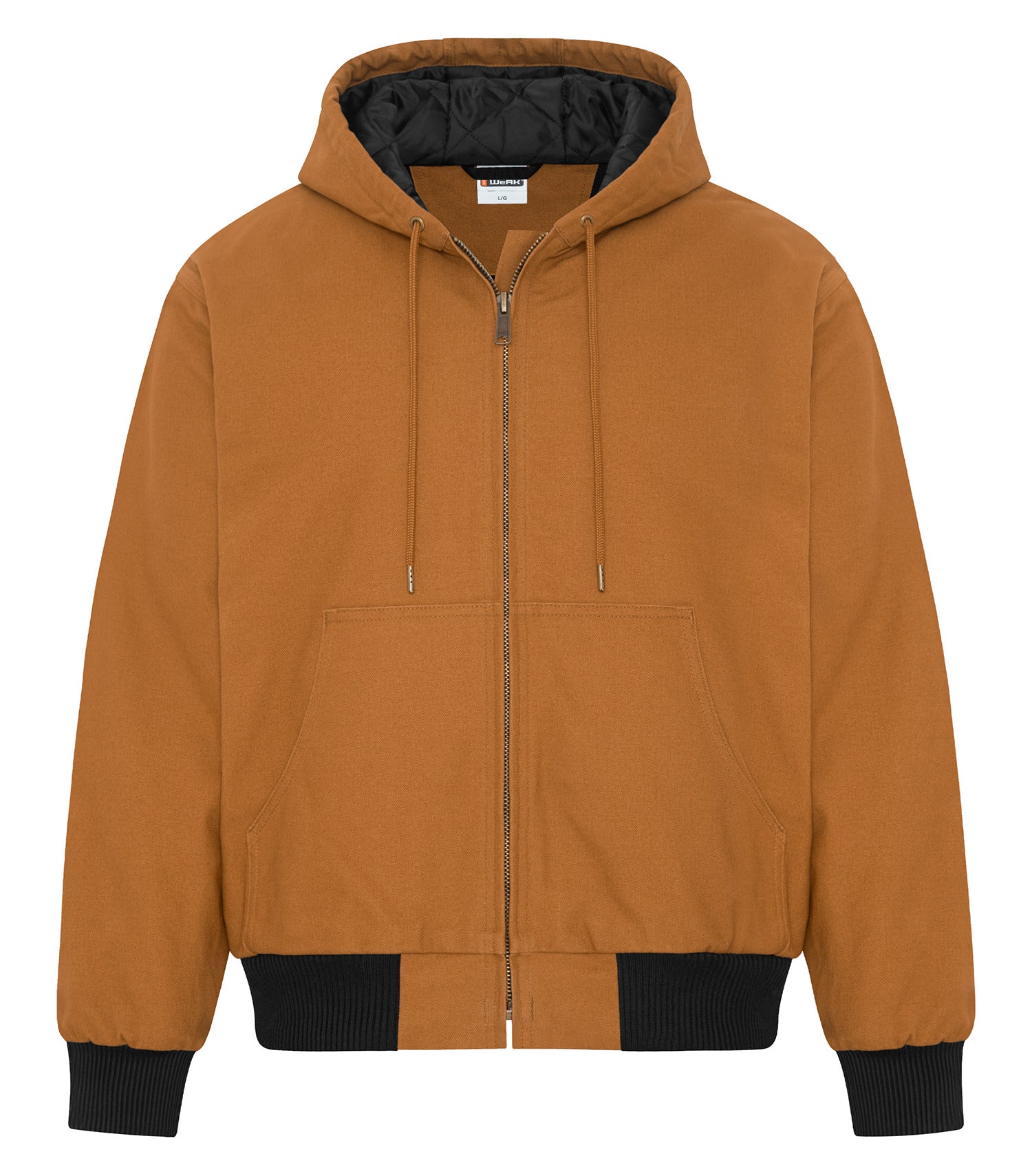 ATC WeRK YUKON HOODED BOMBER JACKET (WeRK7645) - Caramel