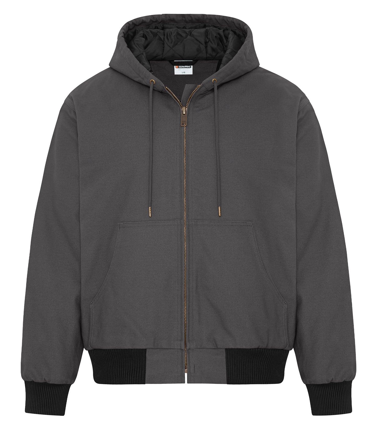 ATC WeRK YUKON HOODED BOMBER JACKET (WeRK7645) - Grey