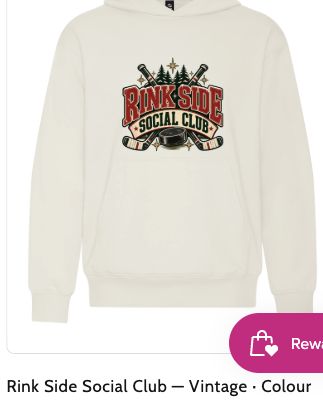 Garment preview — Rink Side Social Club — Vintage