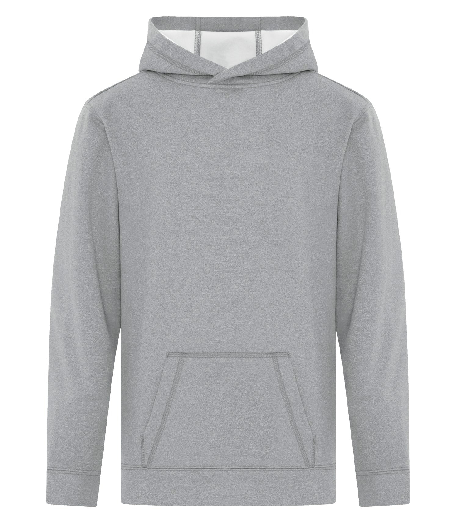 ATC FLEECE YOUTH HOODIE (Y2005) - Athleticgrey