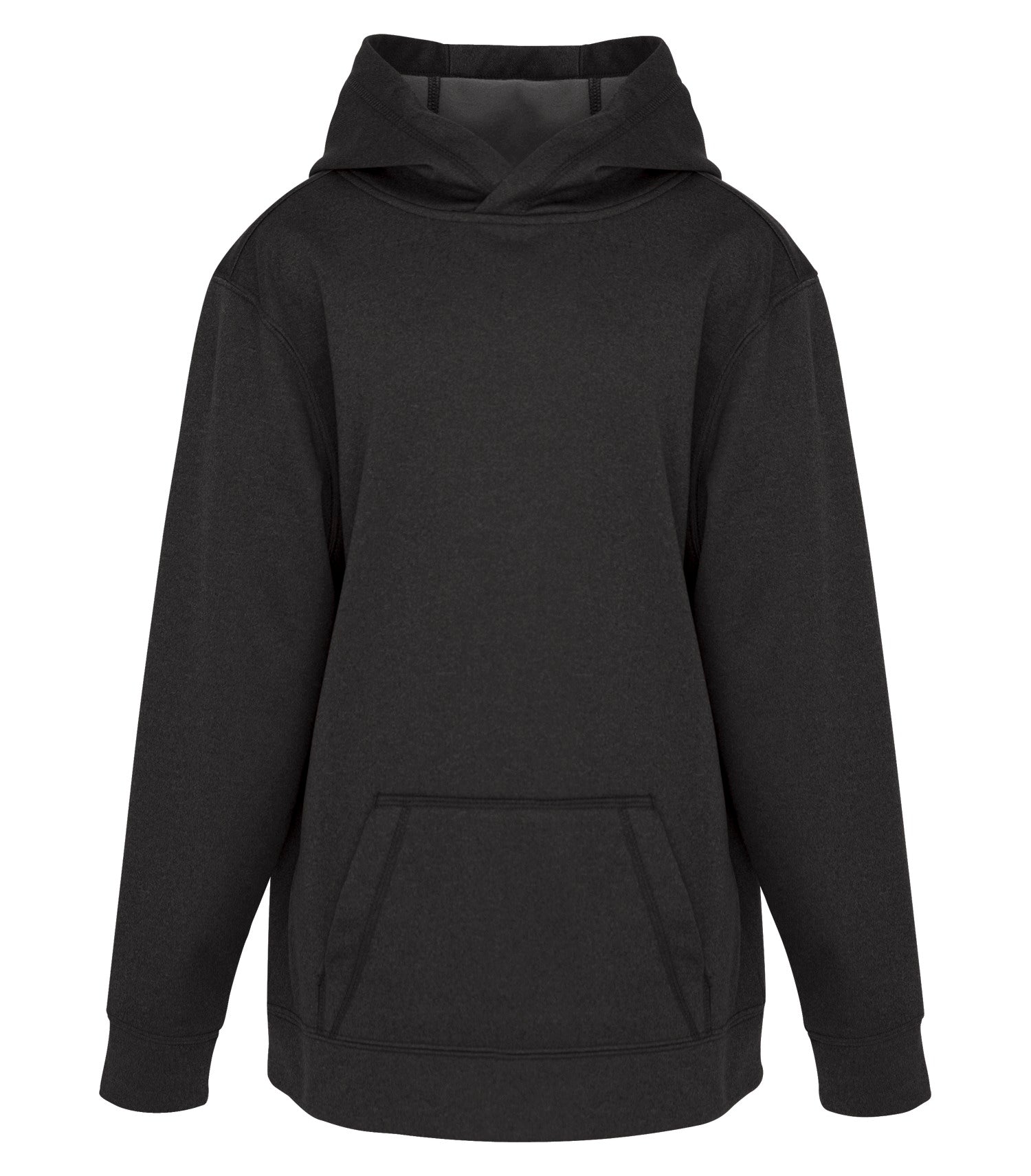 ATC FLEECE YOUTH HOODIE (Y2005) - Charcolheather