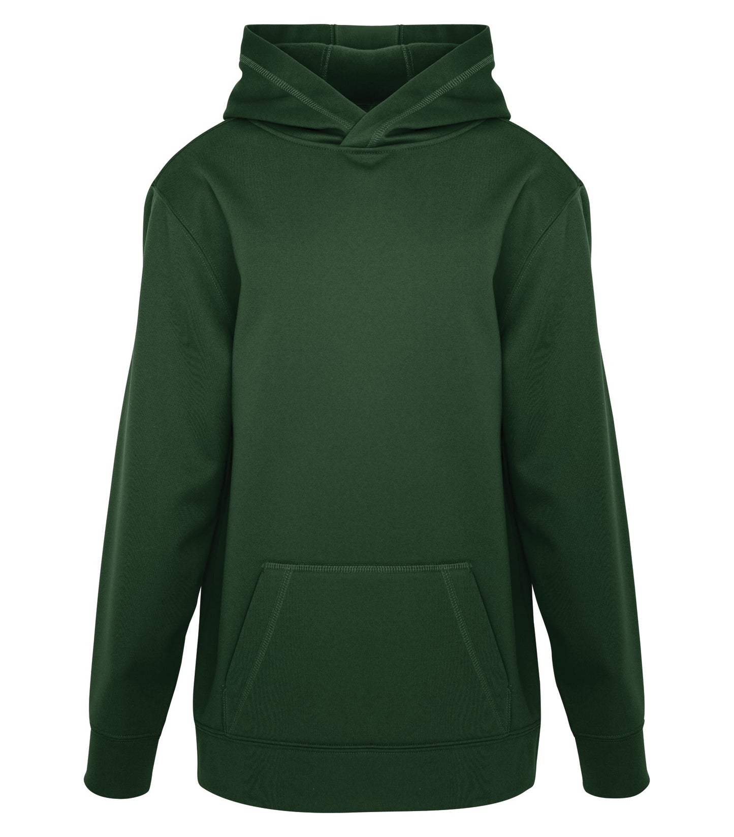 ATC FLEECE YOUTH HOODIE (Y2005) - Forestgreen