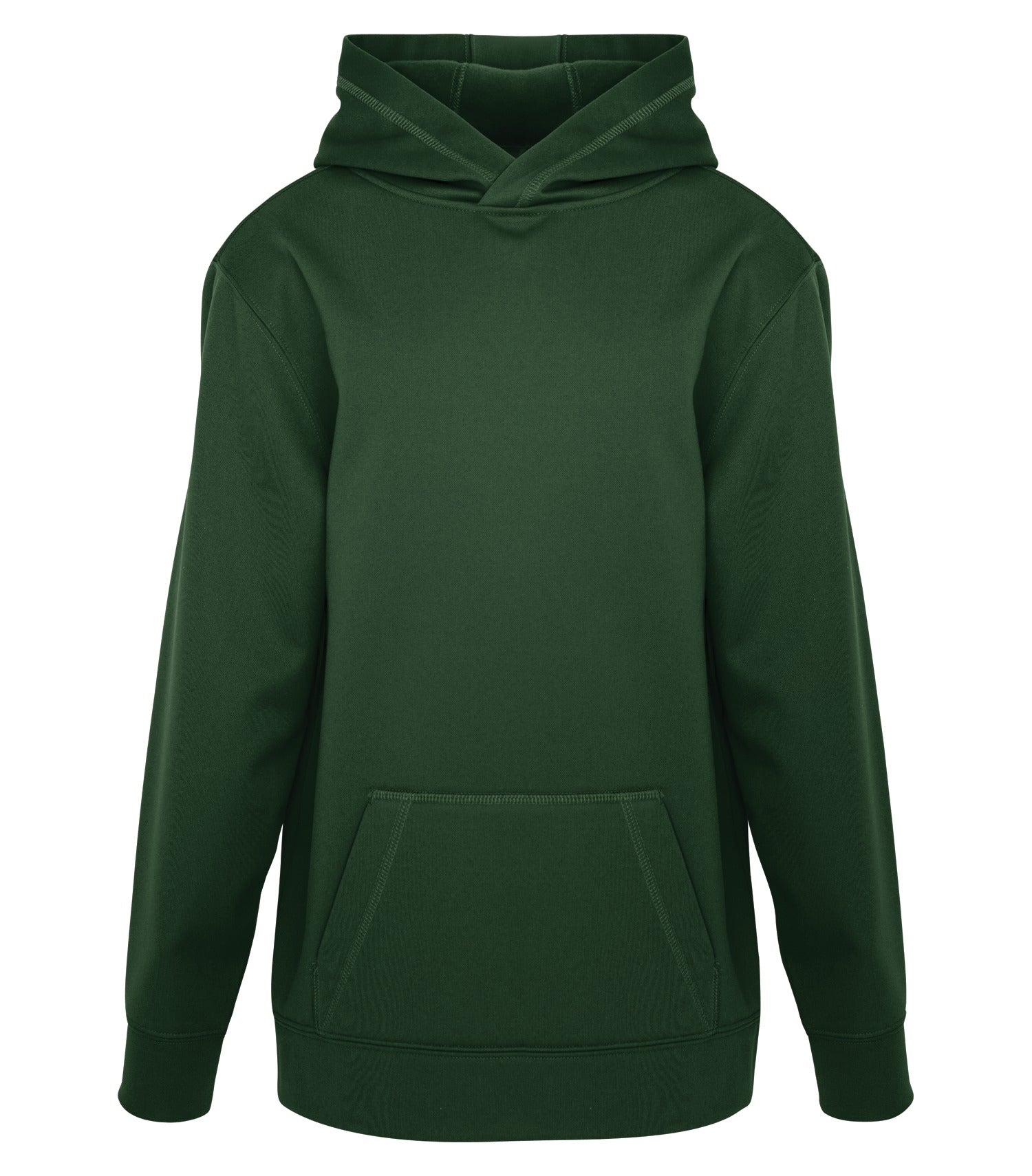 ATC FLEECE YOUTH HOODIE (Y2005) - Forestgreen