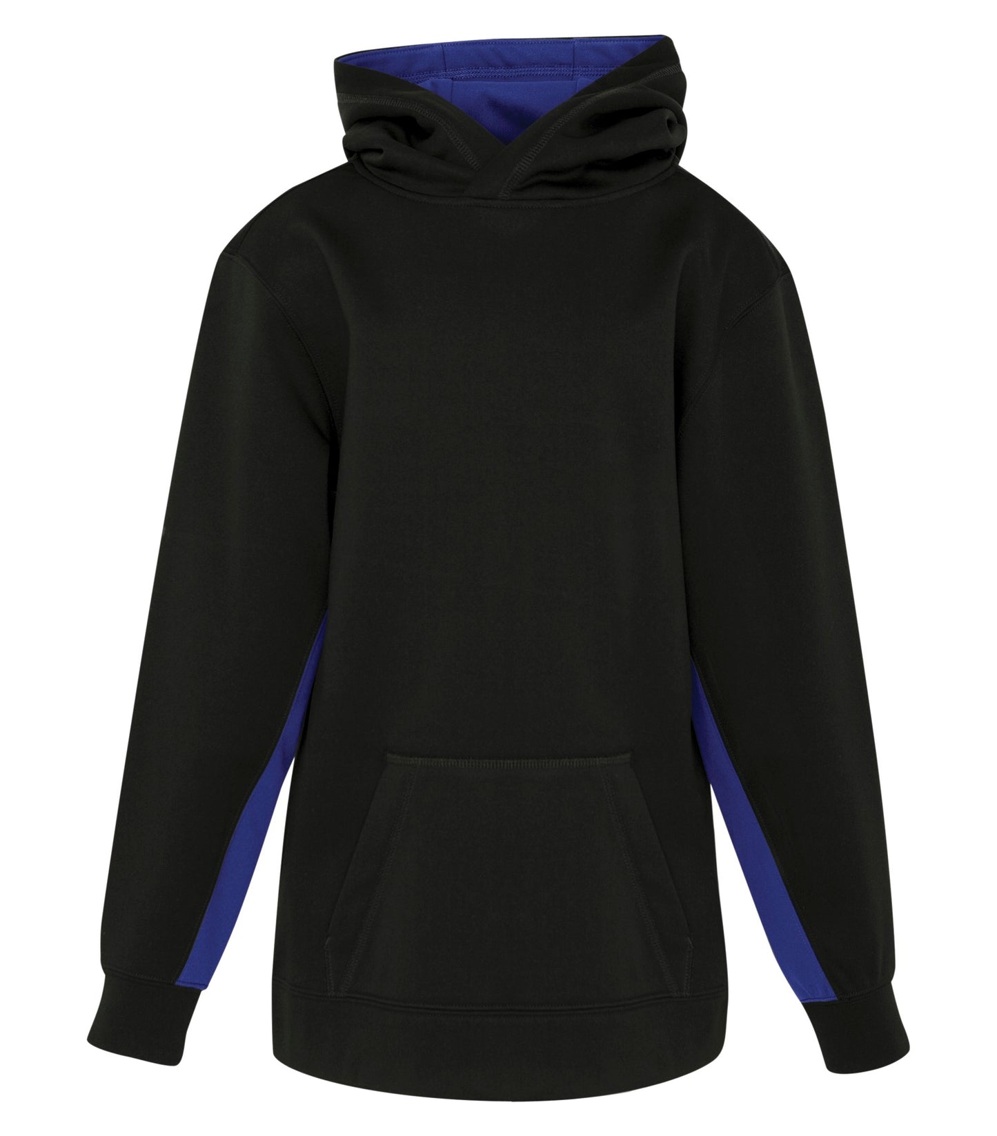 ATC FLEECE COLOUR BLOCK YOUTH HOODIE (Y2011) - Blacktrueroyal