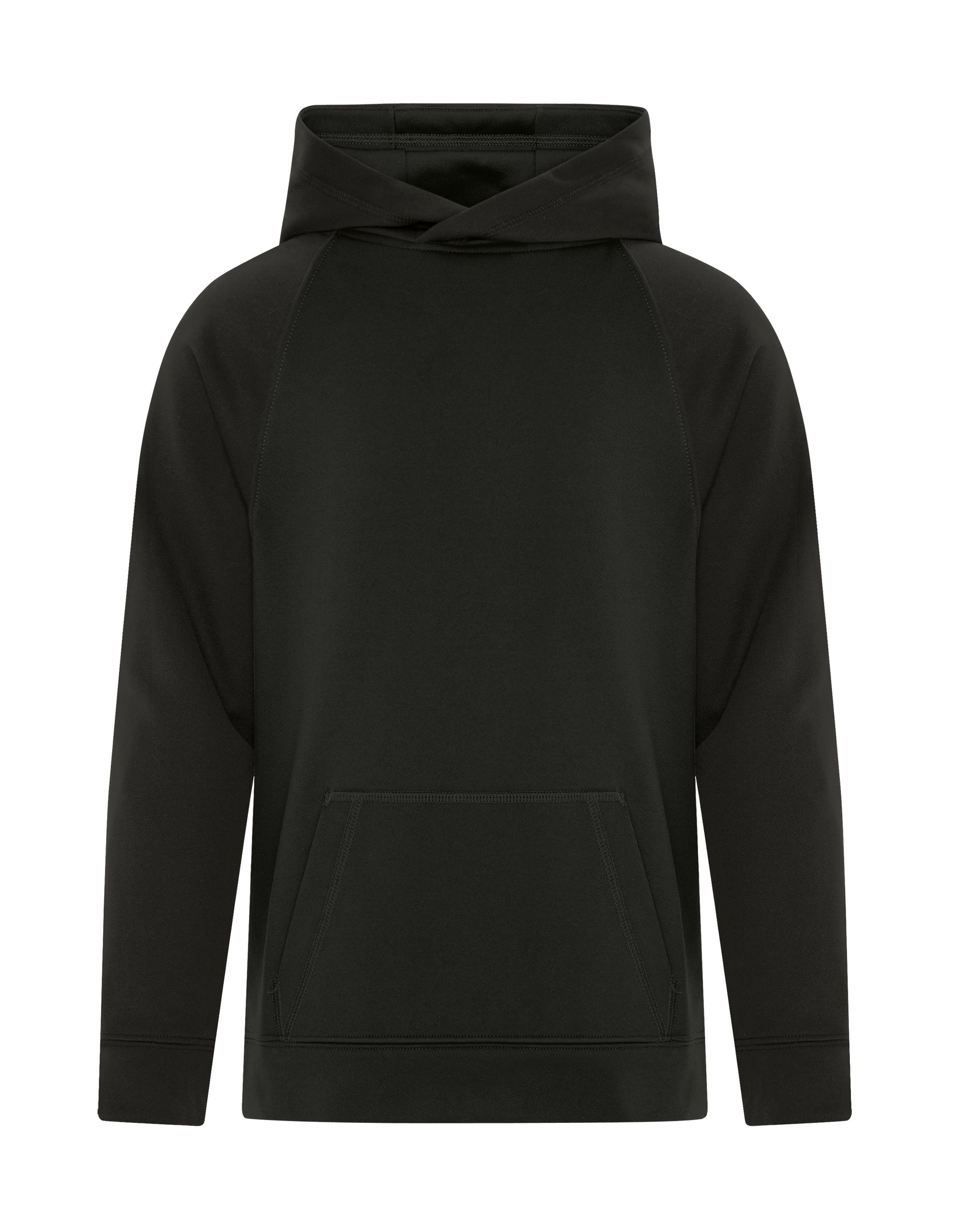 ATC FLEECE TWO TONE YOUTH HOODIE (Y2037) - Blackblack