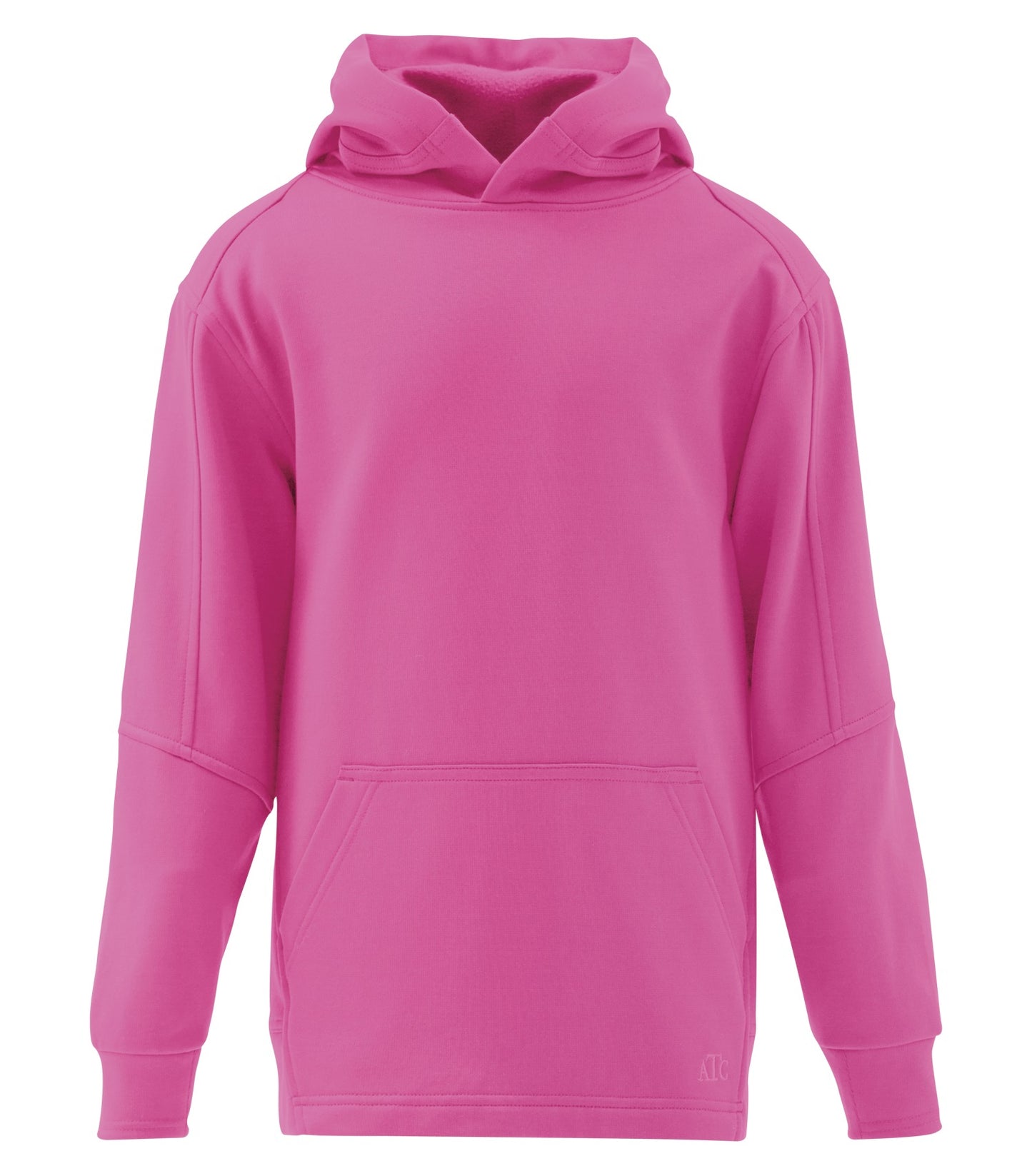 ATC FLEECE YOUTH HOODIE (Y220) - Raspberry