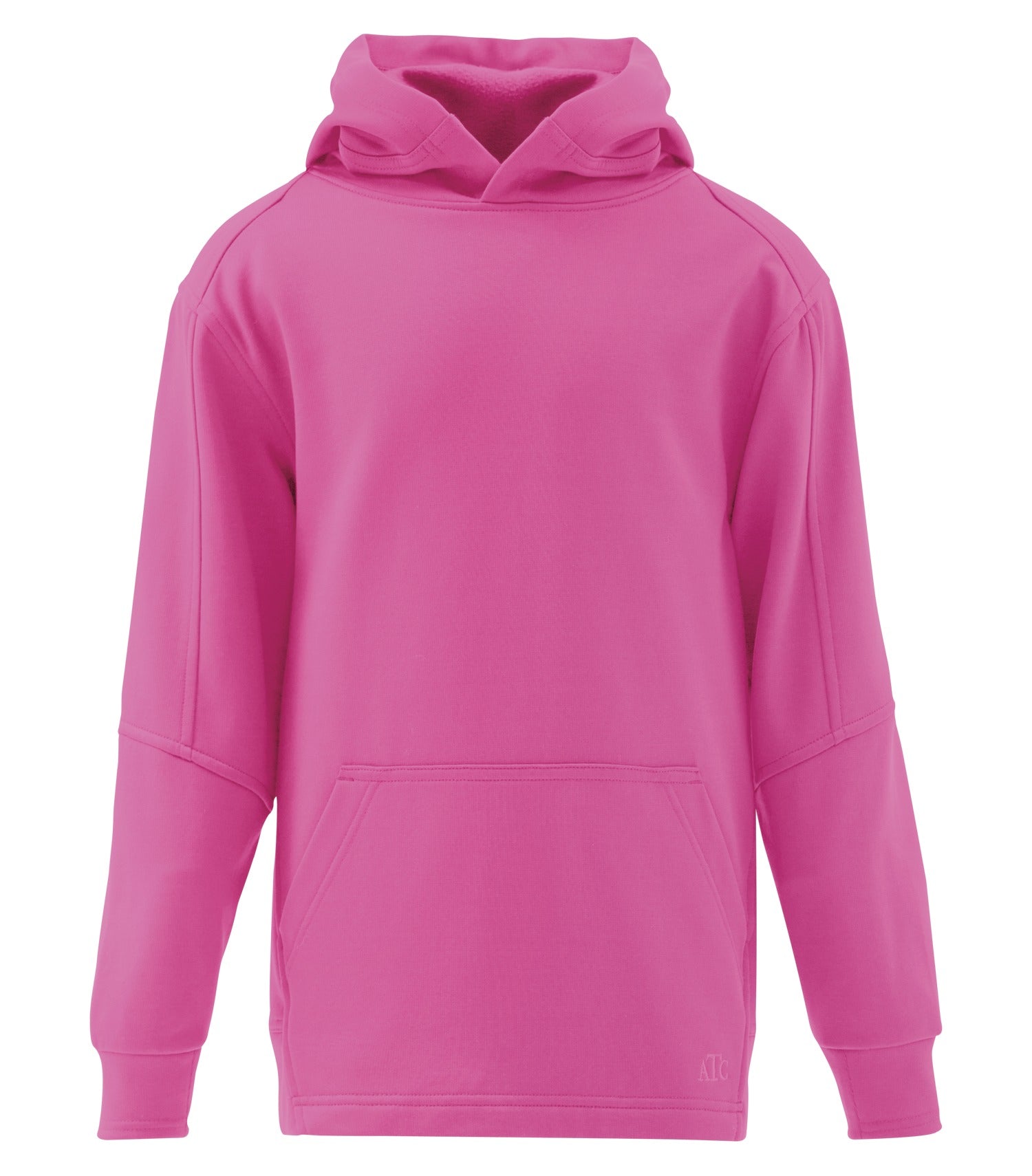 ATC FLEECE YOUTH HOODIE (Y220) - Raspberry