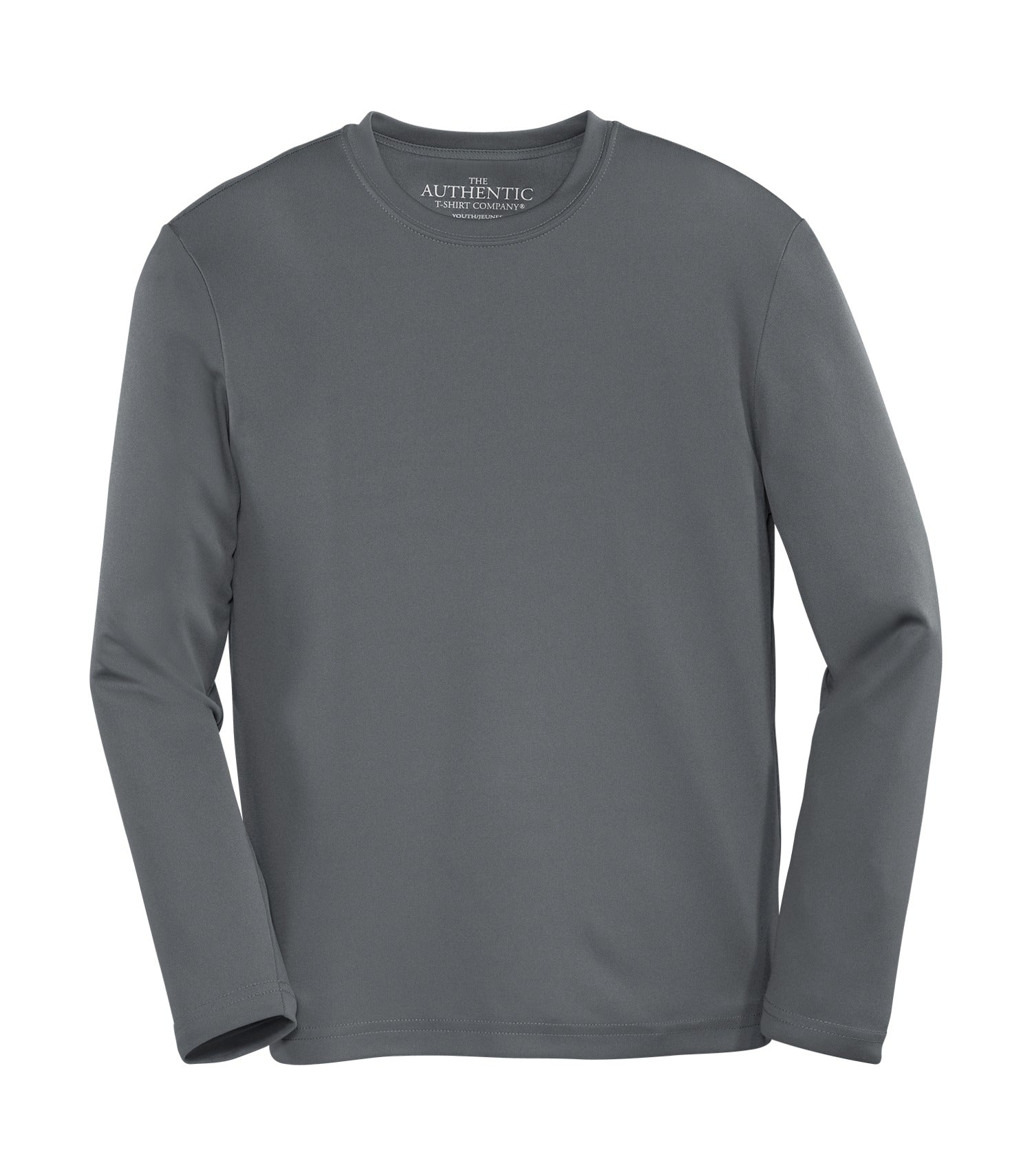 ATC LONG SLEEVE YOUTH TEE (Y350LS) - Coalgrey