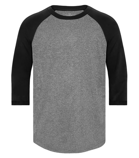 ATC™ PRO TEAM BASEBALL YOUTH JERSEY - Charcoal Heather/Black