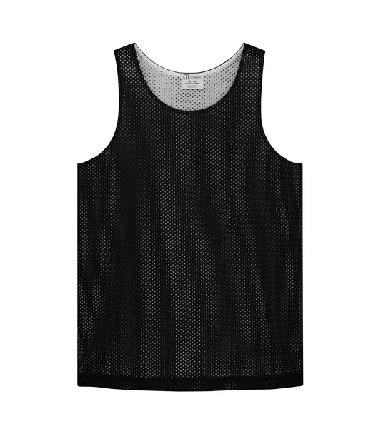ATC REVERSIBLE MESH YOUTH TANK TOP (Y3535) - Black White