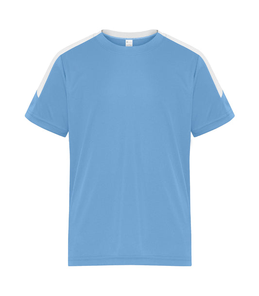 ATC™ PRO CLUB YOUTH TEE - Carolina/White