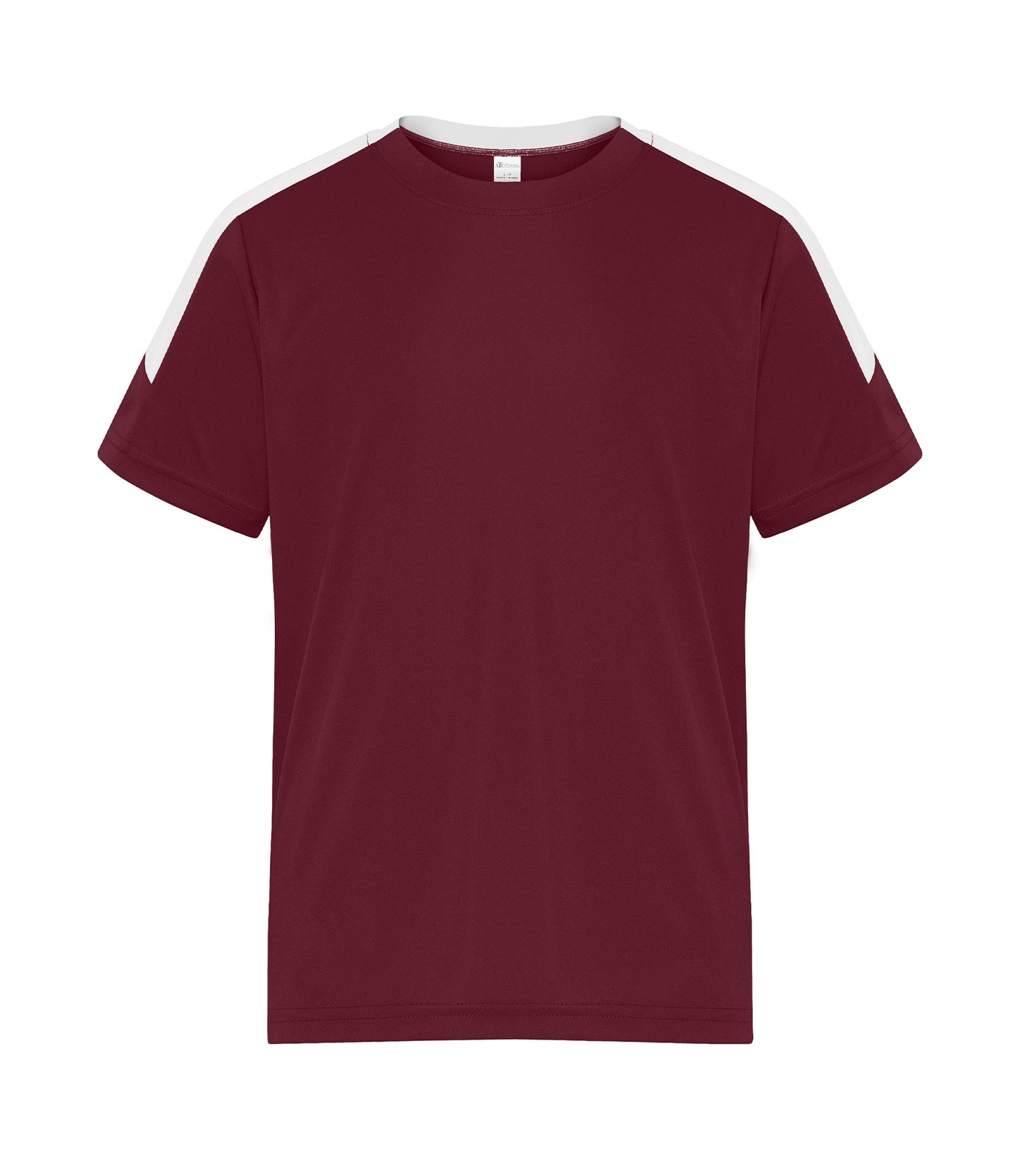 ATC YOUTH TEE (Y3550) - Maroon White