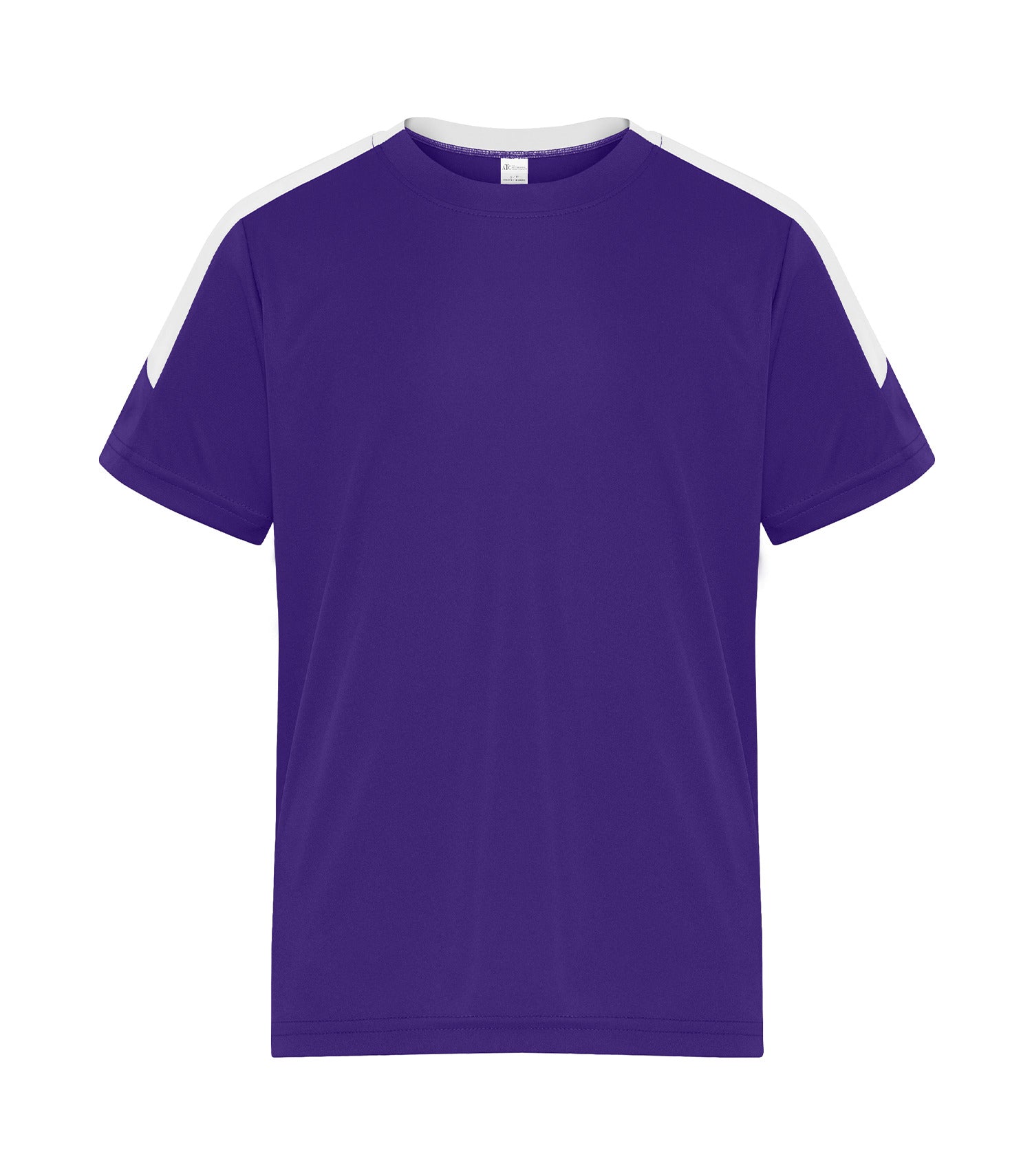 ATC YOUTH TEE (Y3550) - Purple White