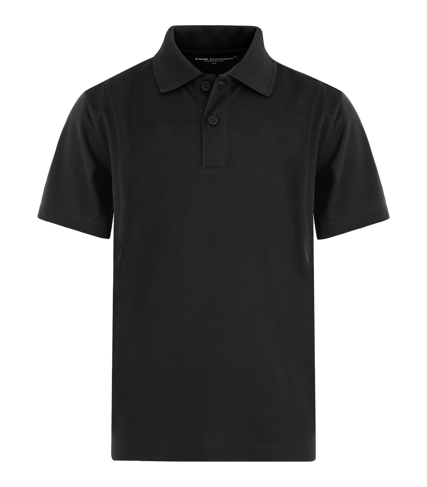 Coal Harbour SNAG RESISTANT YOUTH POLO (Y445) - Black